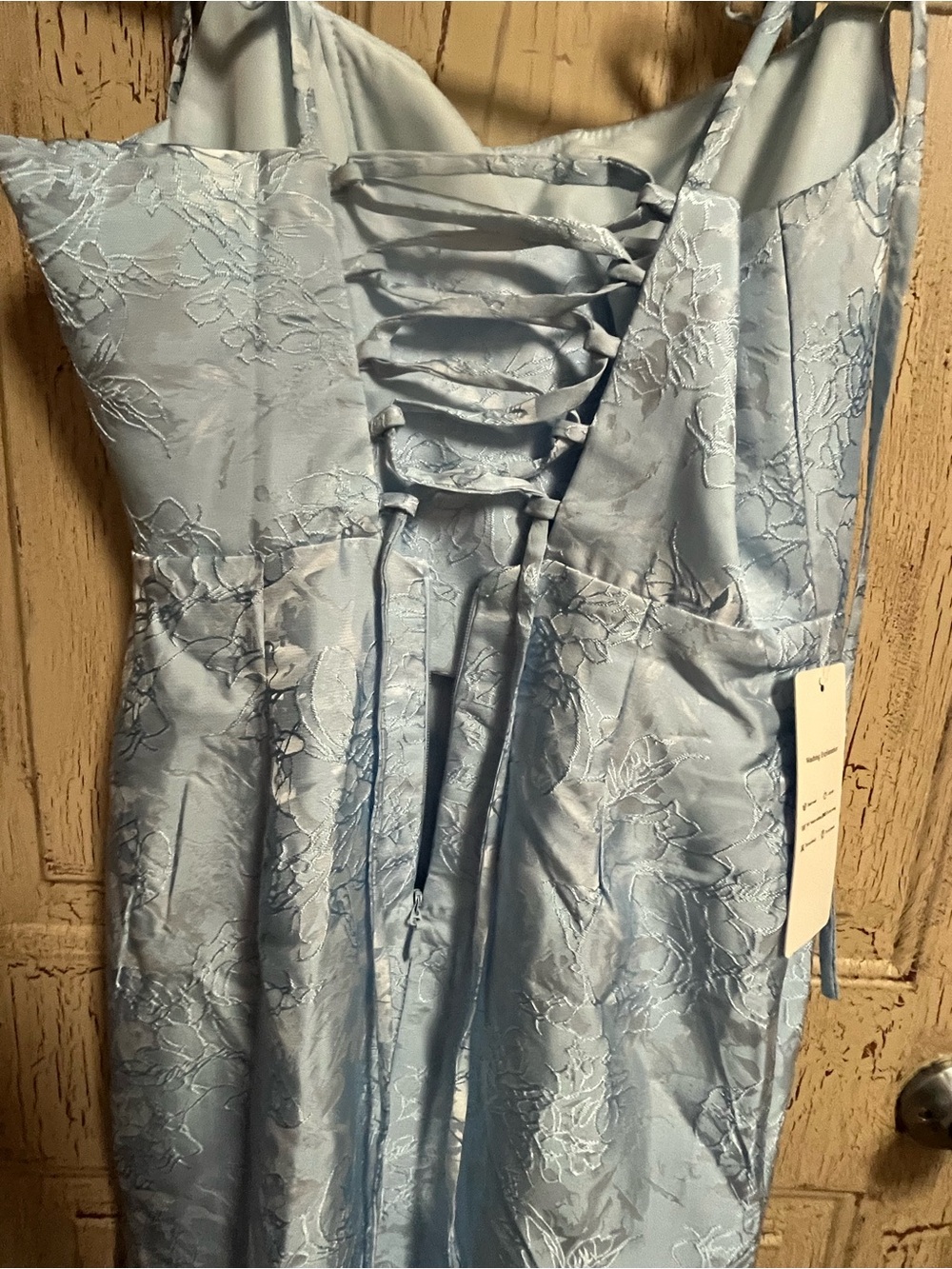 NWT Light blue formal dress - Picture 8 of 8